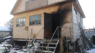 Photo of Из горящей дачи в Кокшетау огнеборцы спасли мужчину