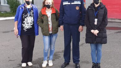 Photo of Волонтёры и спасатели разъясняют противопожарные меры в Щучинске