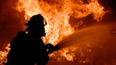 Photo of 165 пожаров произошло за два месяца в Акмолинской области
