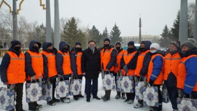 Photo of «Стараемся для своего города»: коммунальщиц поздравил аким Акмолинской области (ВИДЕО)