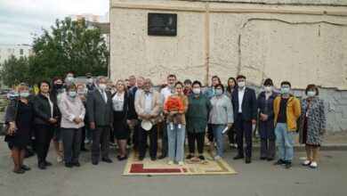 Photo of Мемориальную доску Валентине Косянюк установили в Кокшетау
