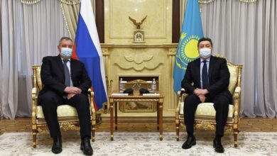 Photo of Премьер Казахстана и глава Роскосмоса обсудили реализацию проекта “Байтерек”