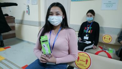 Photo of «Я как будущий медик за науку» – в Кокшетау вакцинировали студентов медколледжа