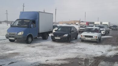 Photo of На акмолинских блок-постах наблюдается скопление авто