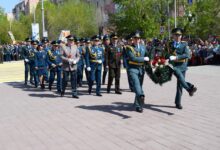 Photo of Память  героев Великой отечественной войны почтили Акмолинские спасатели