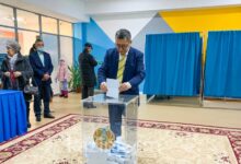 Photo of Кандидат в Президенты РК Мейрам Кажыкен отдал свой голос на выборах