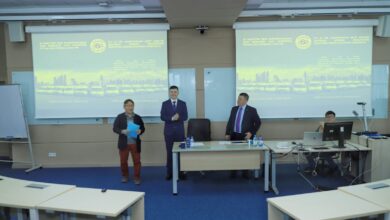 Photo of Студенты — строители  Назарбаев Университета  встретились с потенциальным работодателем