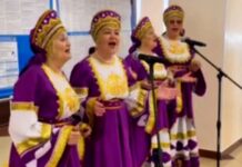 Творческий коллектив этнокультурного объединения «Русская община» принял участие в голосовании в Кокшетау